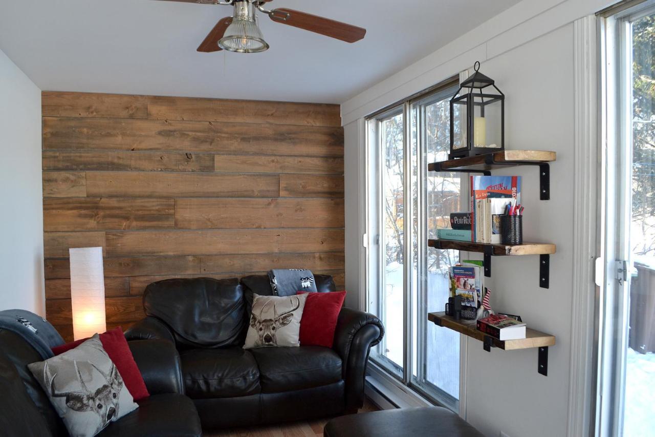 Les 4 Chalets - Le 605 Lac-Saint-Paul エクステリア 写真