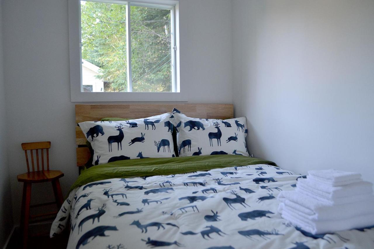 Les 4 Chalets - Le 605 Lac-Saint-Paul エクステリア 写真