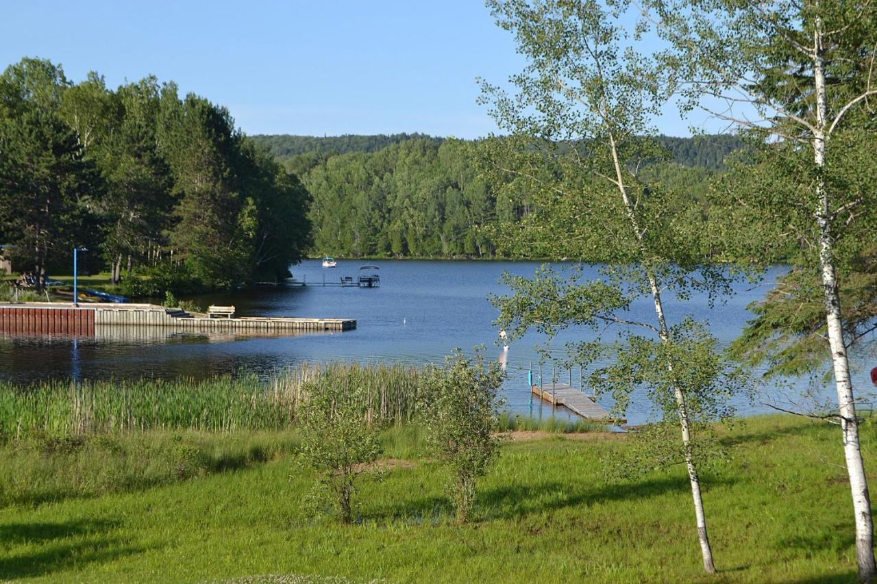 Les 4 Chalets - Le 605 Lac-Saint-Paul エクステリア 写真